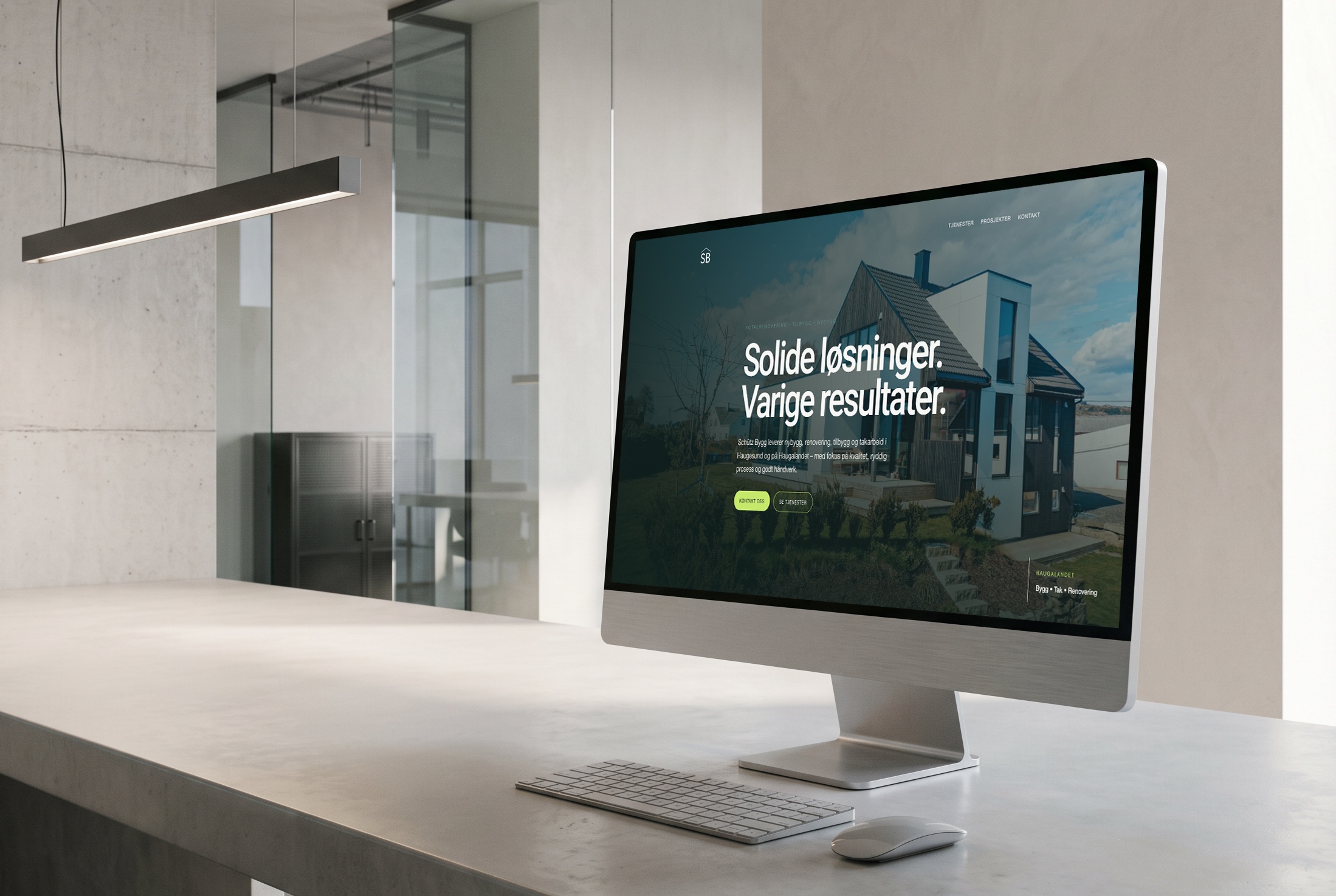 Schutzbygg website preview